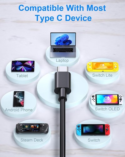 Nintendo switch charger 45w - 45w, pd